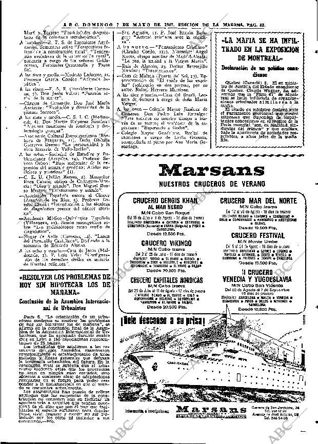 ABC MADRID 07-05-1967 página 83