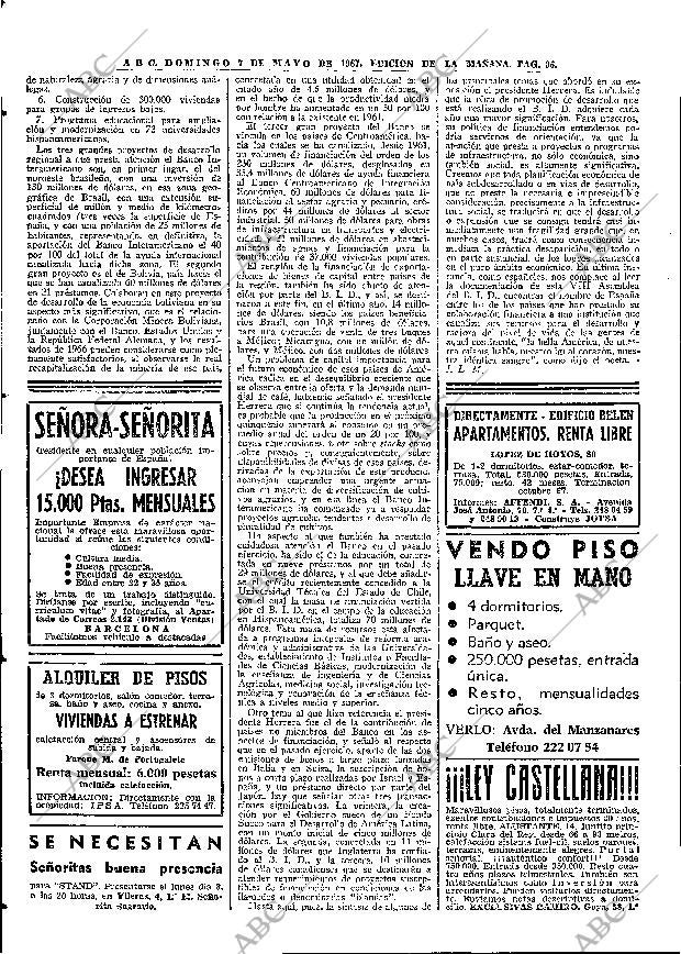 ABC MADRID 07-05-1967 página 86