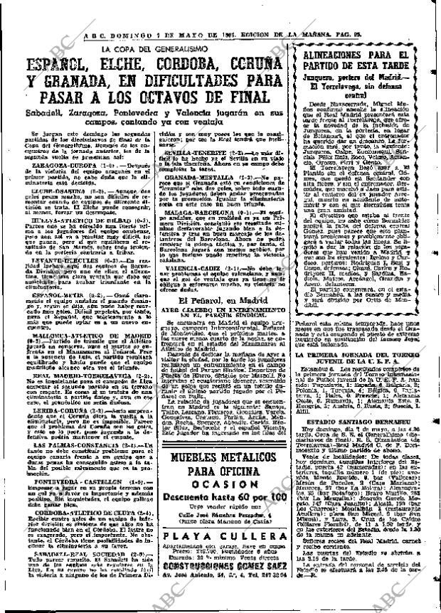 ABC MADRID 07-05-1967 página 95