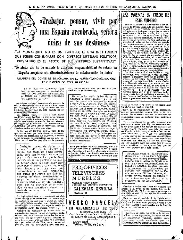 ABC SEVILLA 07-05-1967 página 48