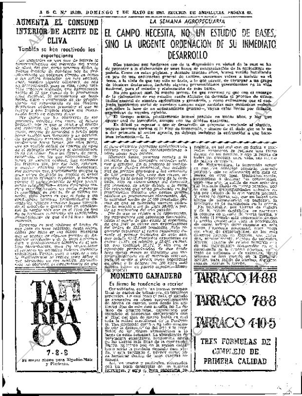 ABC SEVILLA 07-05-1967 página 65