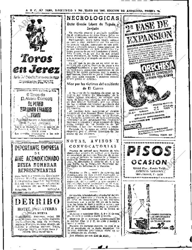 ABC SEVILLA 07-05-1967 página 78