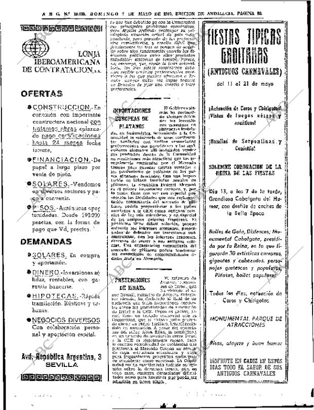 ABC SEVILLA 07-05-1967 página 80