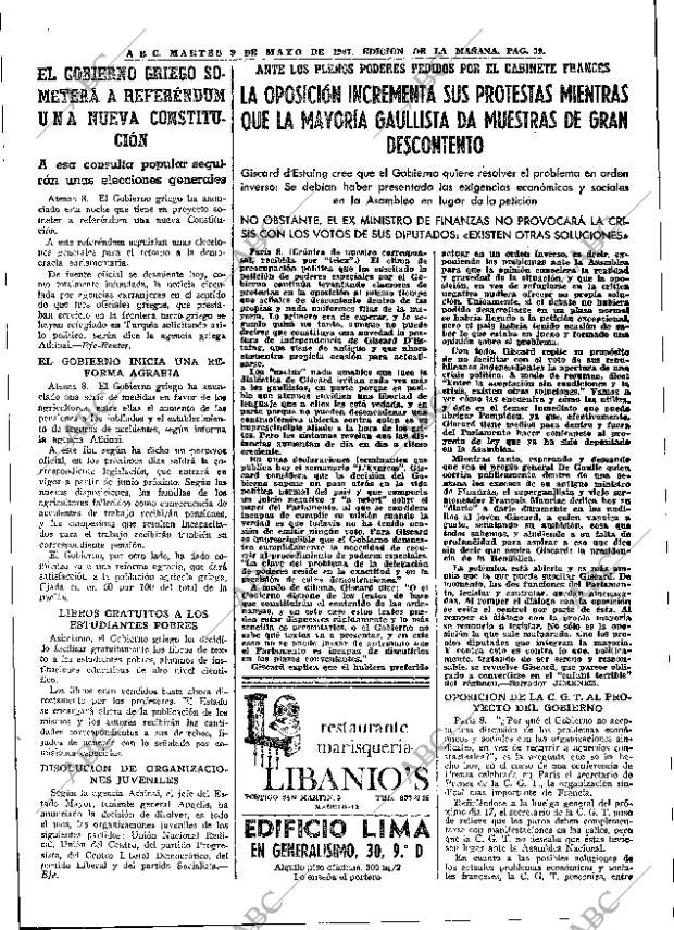 ABC MADRID 09-05-1967 página 39