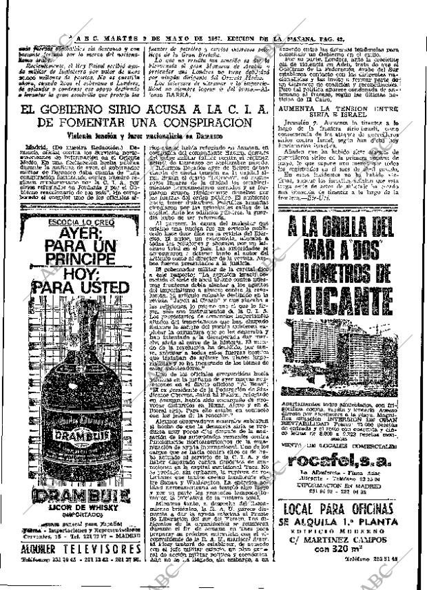 ABC MADRID 09-05-1967 página 42