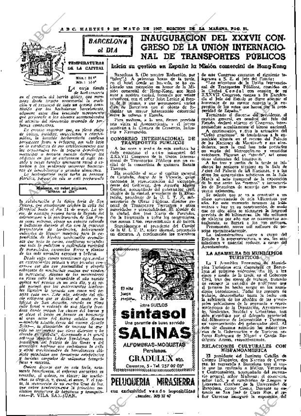 ABC MADRID 09-05-1967 página 51