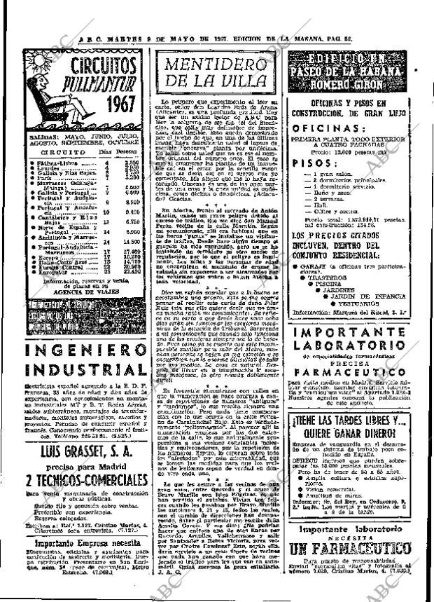 ABC MADRID 09-05-1967 página 56