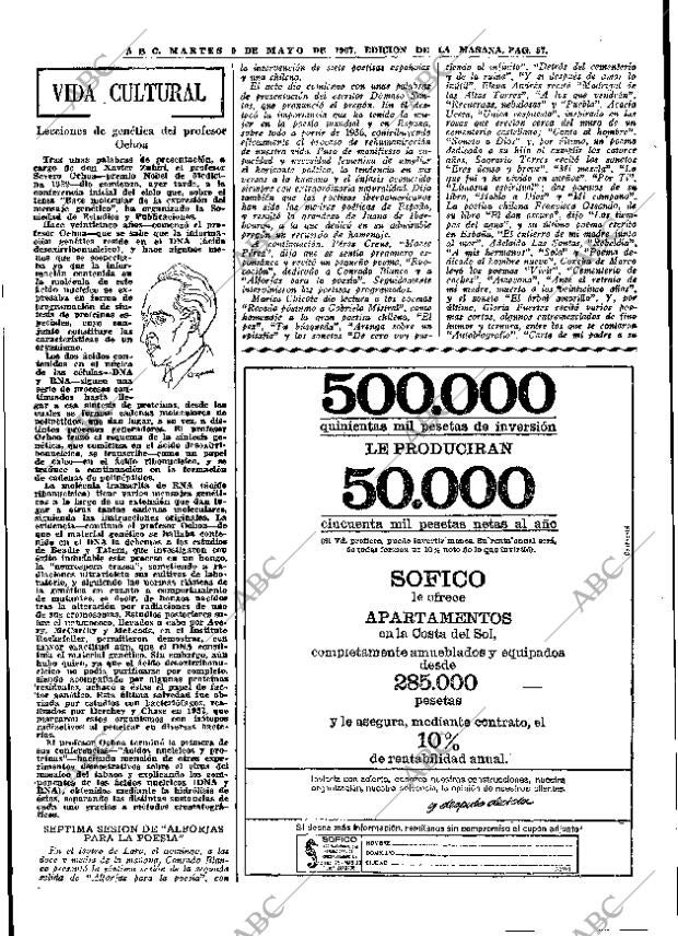ABC MADRID 09-05-1967 página 57