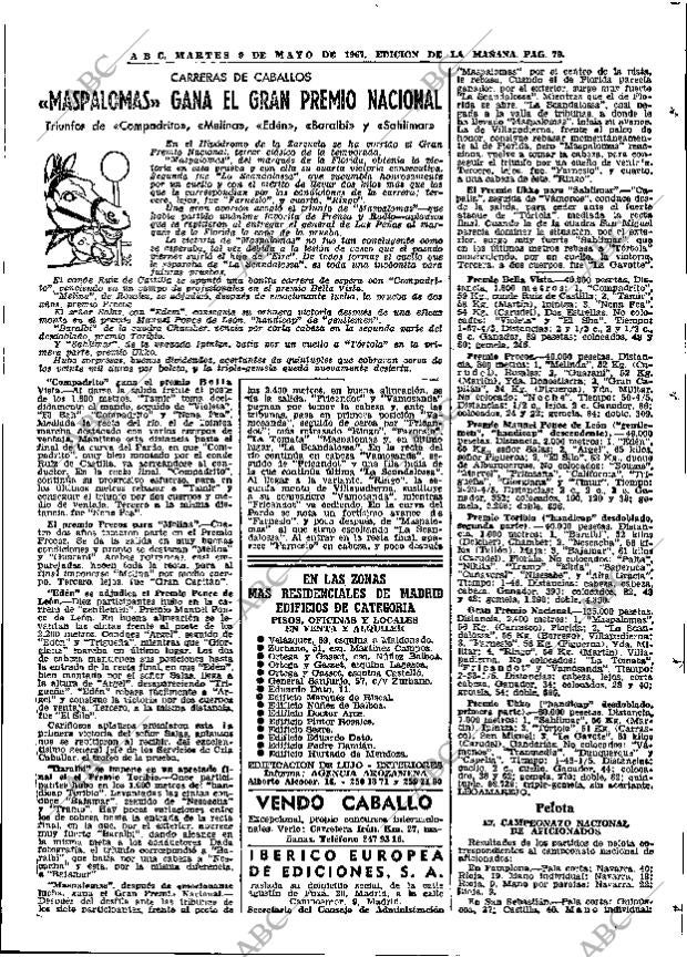 ABC MADRID 09-05-1967 página 79