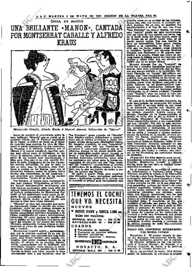 ABC MADRID 09-05-1967 página 81