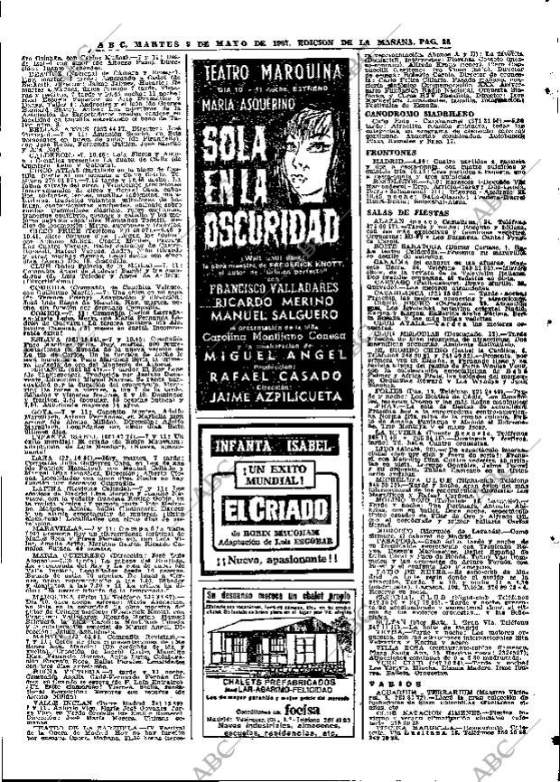 ABC MADRID 09-05-1967 página 85