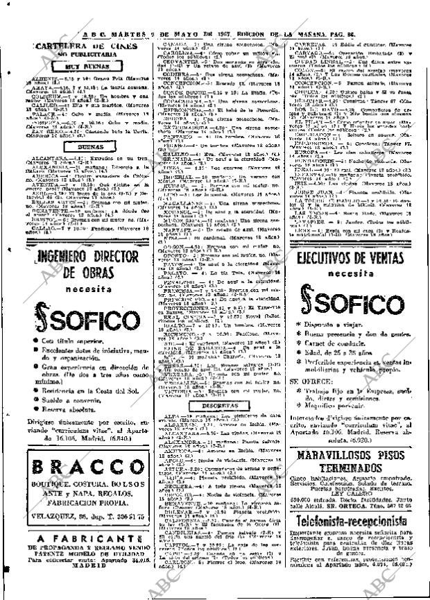 ABC MADRID 09-05-1967 página 86