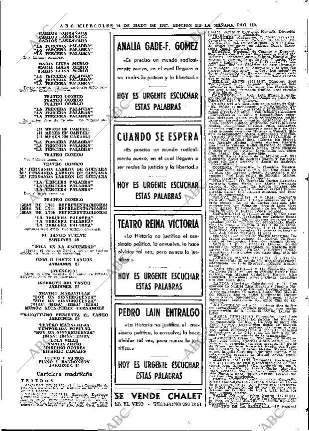 ABC MADRID 10-05-1967 página 119