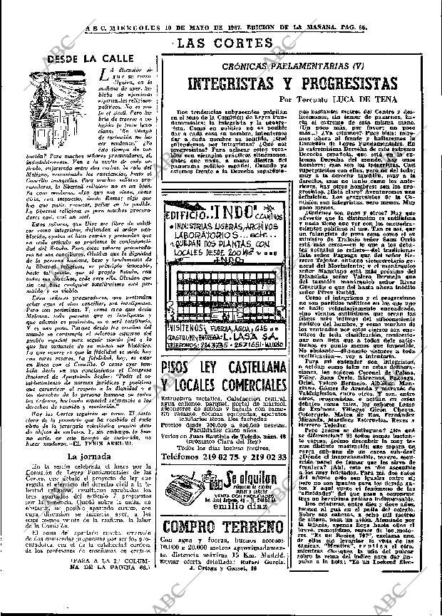 ABC MADRID 10-05-1967 página 65