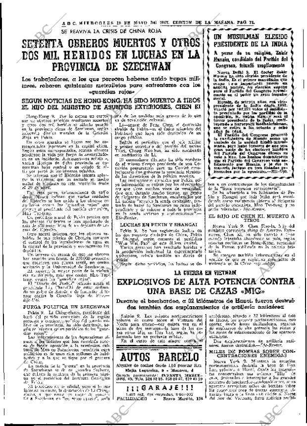 ABC MADRID 10-05-1967 página 71