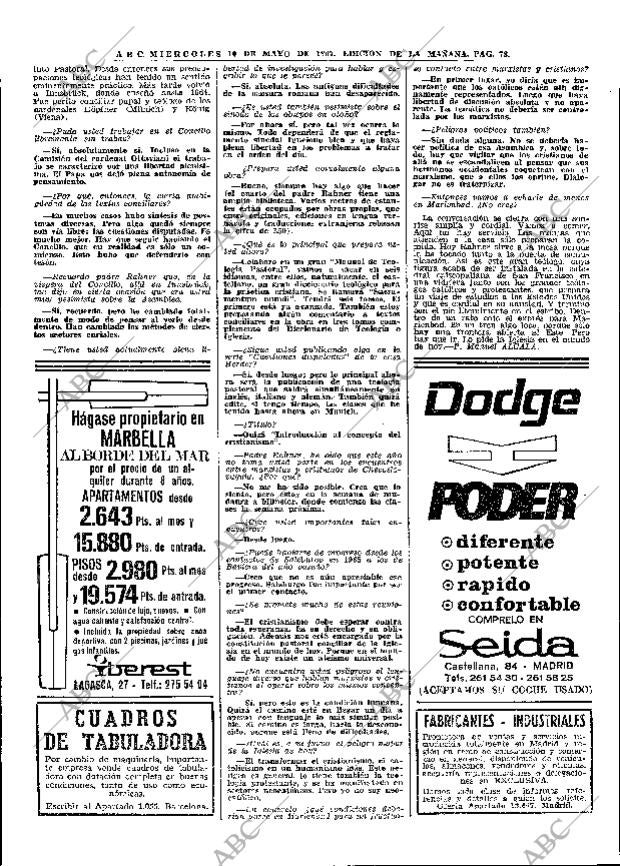 ABC MADRID 10-05-1967 página 78