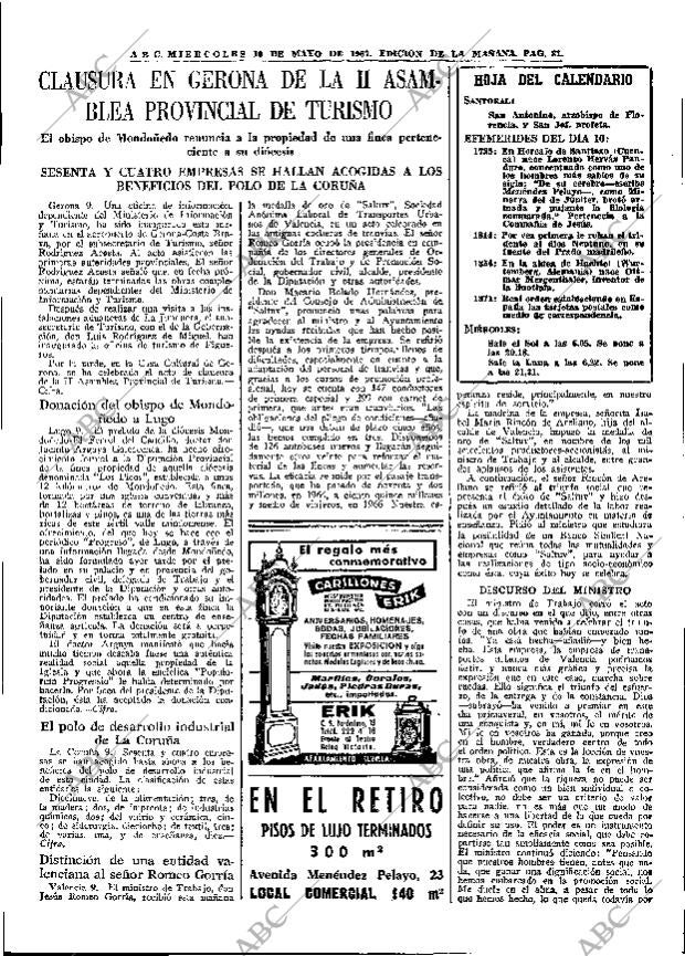 ABC MADRID 10-05-1967 página 81