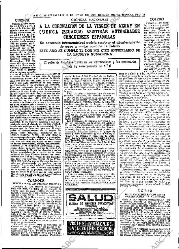 ABC MADRID 10-05-1967 página 85