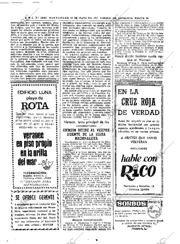 ABC SEVILLA 10-05-1967 página 32