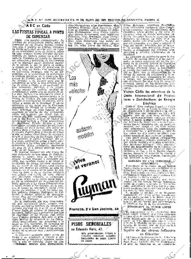 ABC SEVILLA 10-05-1967 página 51