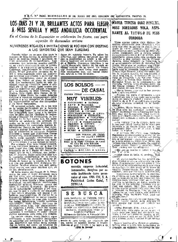 ABC SEVILLA 10-05-1967 página 53