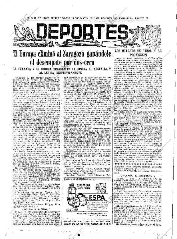 ABC SEVILLA 10-05-1967 página 61