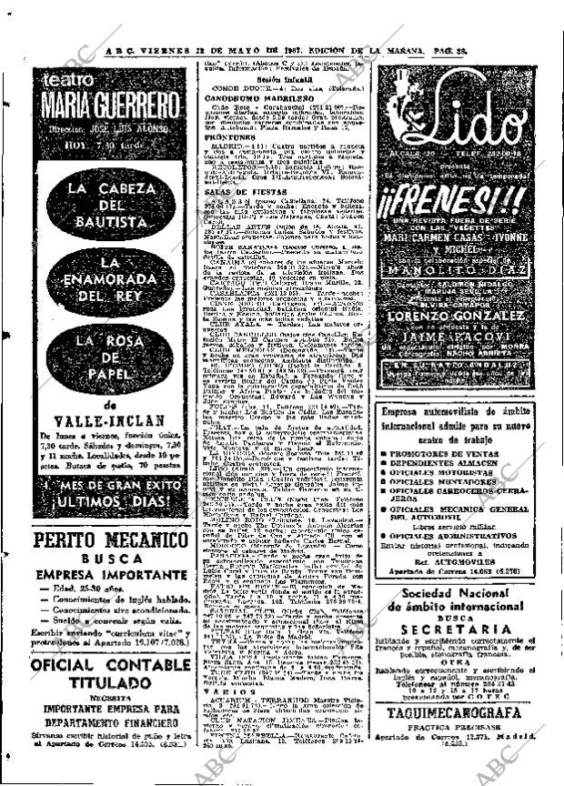 ABC MADRID 12-05-1967 página 86