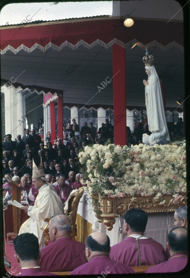 Peregrinación del Papa Pablo VI al santuario de Fátima