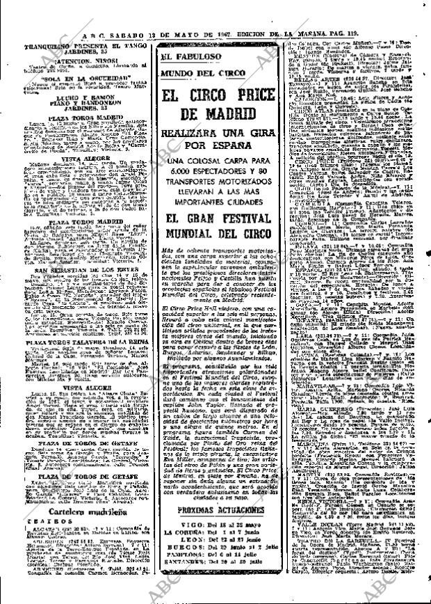 ABC MADRID 13-05-1967 página 119