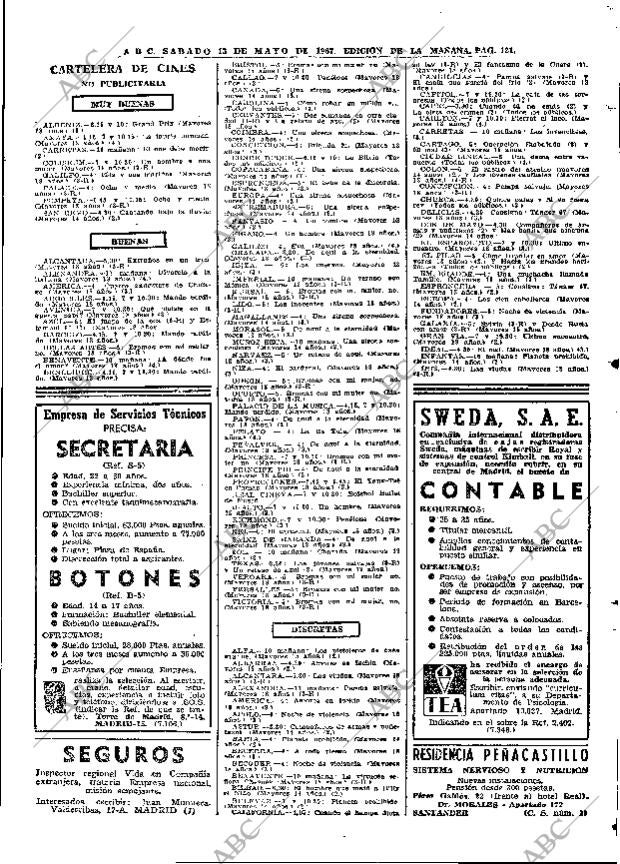 ABC MADRID 13-05-1967 página 121