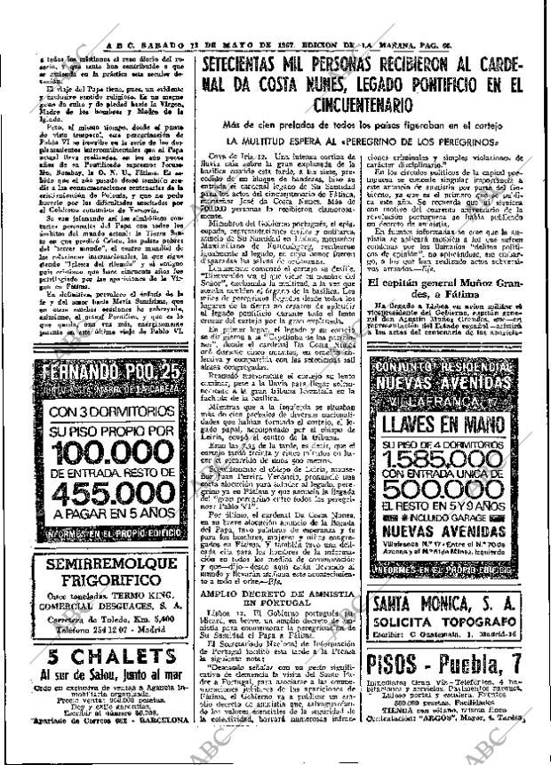 ABC MADRID 13-05-1967 página 66