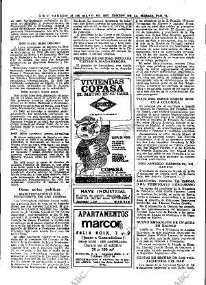 ABC MADRID 13-05-1967 página 71