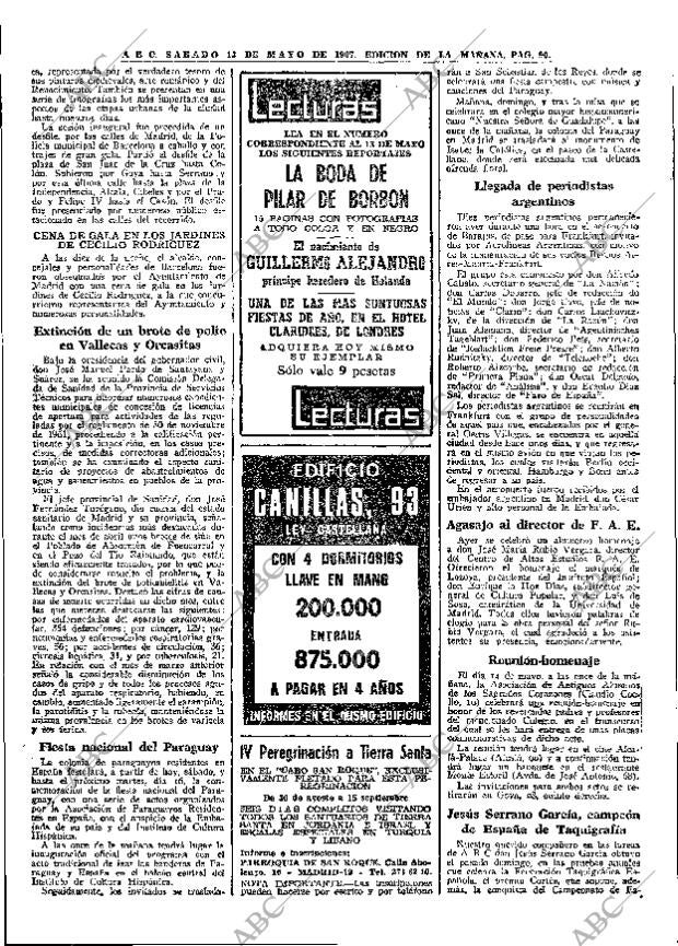 ABC MADRID 13-05-1967 página 90