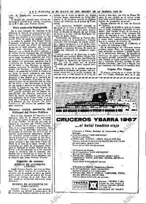 ABC MADRID 13-05-1967 página 91