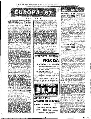 ABC SEVILLA 17-05-1967 página 47