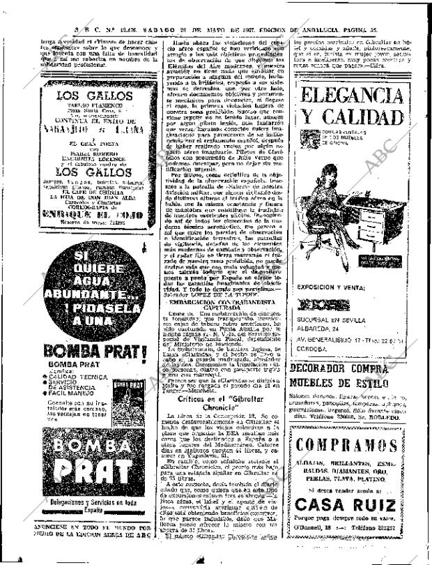 ABC SEVILLA 20-05-1967 página 36