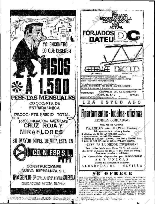 ABC SEVILLA 20-05-1967 página 74