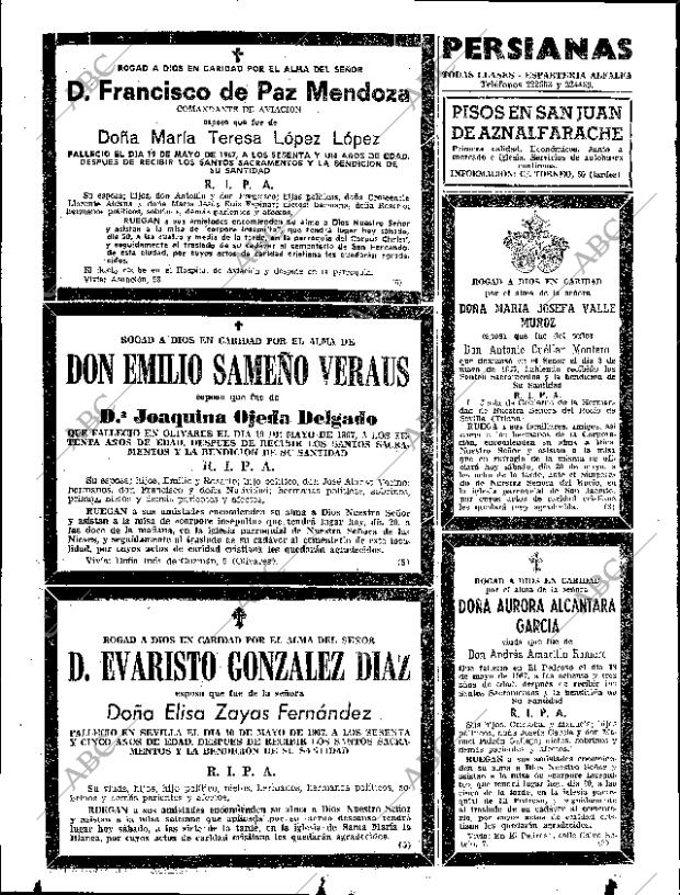 ABC SEVILLA 20-05-1967 página 76