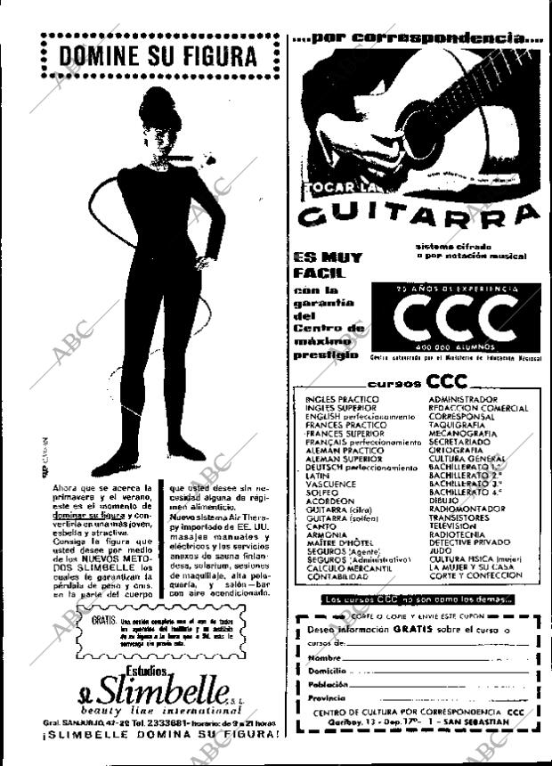 ABC MADRID 21-05-1967 página 38