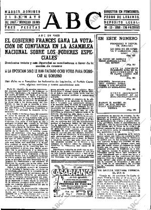 ABC MADRID 21-05-1967 página 47