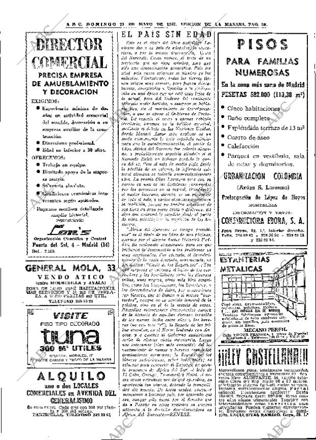 ABC MADRID 21-05-1967 página 50