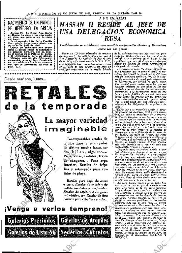 ABC MADRID 21-05-1967 página 59