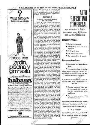 ABC MADRID 21-05-1967 página 74