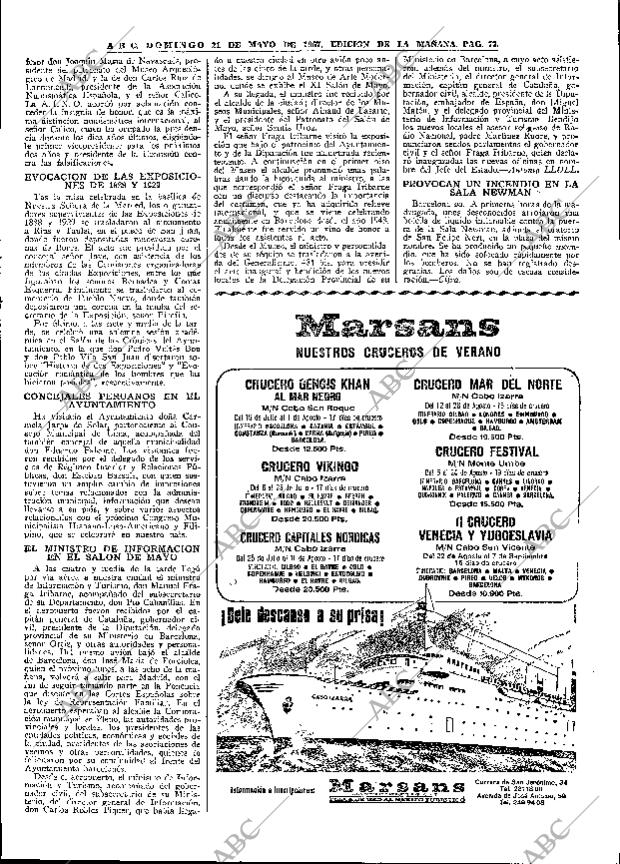 ABC MADRID 21-05-1967 página 77