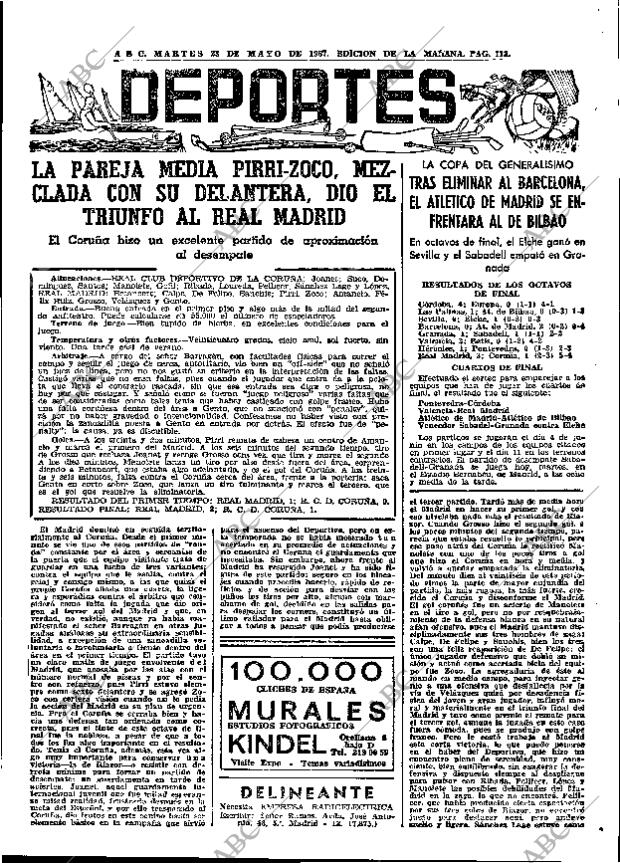 ABC MADRID 23-05-1967 página 113