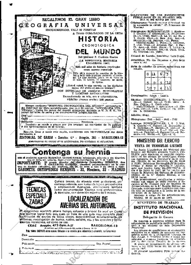 ABC MADRID 23-05-1967 página 150