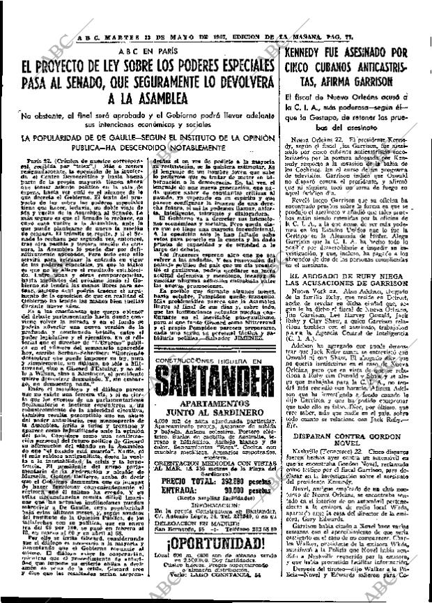 ABC MADRID 23-05-1967 página 77