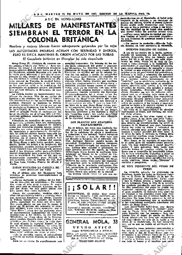 ABC MADRID 23-05-1967 página 79