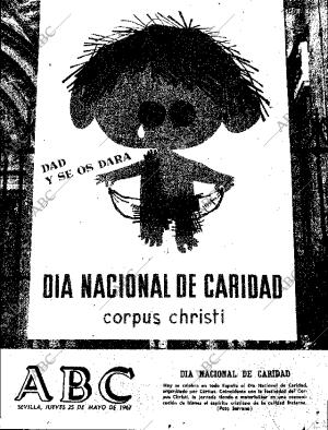 ABC SEVILLA 25-05-1967 página 1