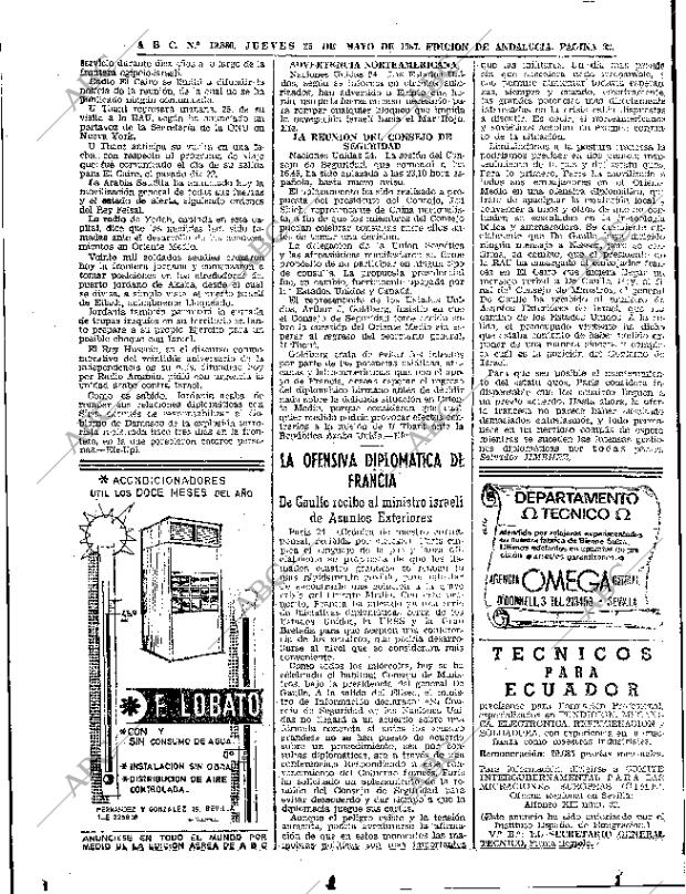 ABC SEVILLA 25-05-1967 página 32